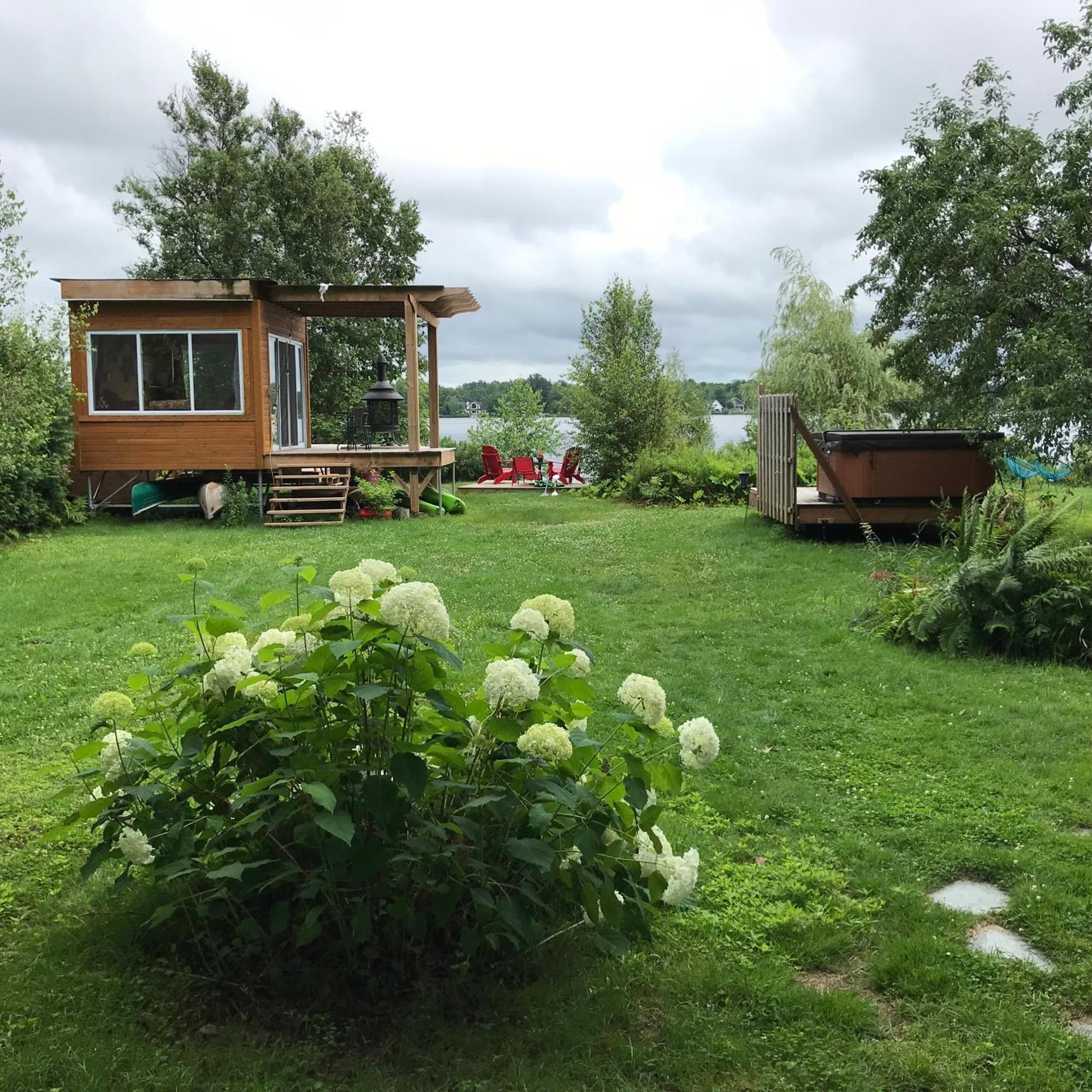 Le Gite Du Lac A La Tortue Herouxville Экстерьер фото